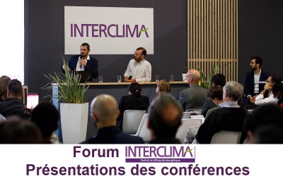 FORUM Interclima : Les présentations des conférences sont disponibles !